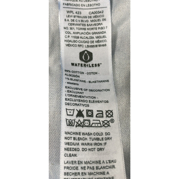 Levi Strauss Signature Jeans Mens‎ 40 x 29.5 Dark Wash Denim Straight Relaxed - Picture 9 of 10